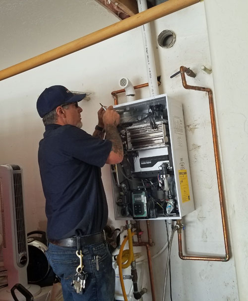 residential plumbing and water heater services